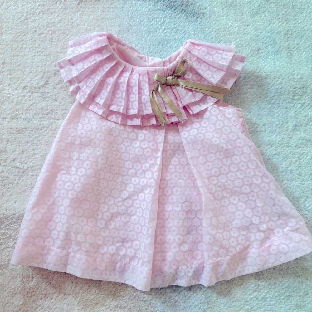 Catherine Malandrino Mini Pink Lace Dress - Size 3-6 Months
